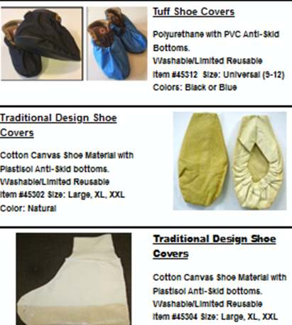 GemsMfg's tweet photo. @AramarkUniforms Our shoe covers are utilized by aircraft maintenance staff, industrial operators, home service techs and hospitality staff. Available for your distribution. https://t.co/zFY45bbDD6 Made in the USA. This could be an added item to your supply items. https://t.co/gyAusHwi8t