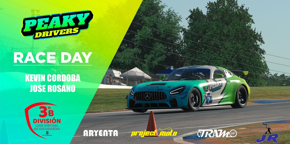 NIXSimRacing's tweet photo. 🏁🏁 SEASON FINALE🏁🏁

Hoy nos jugamos el ascenso a 2a División de la #simseriesLVE de @DriversparadeCb en una carrera en la que se prevé tensión hasta meta... Es un todo a nada chicos @JoseRosano11 @Keevincordoba14 
¡A tope chicos!
📺: https://t.co/VxdiwwibB8
🕙: 22:00 https://t.co/XnhabdosI3