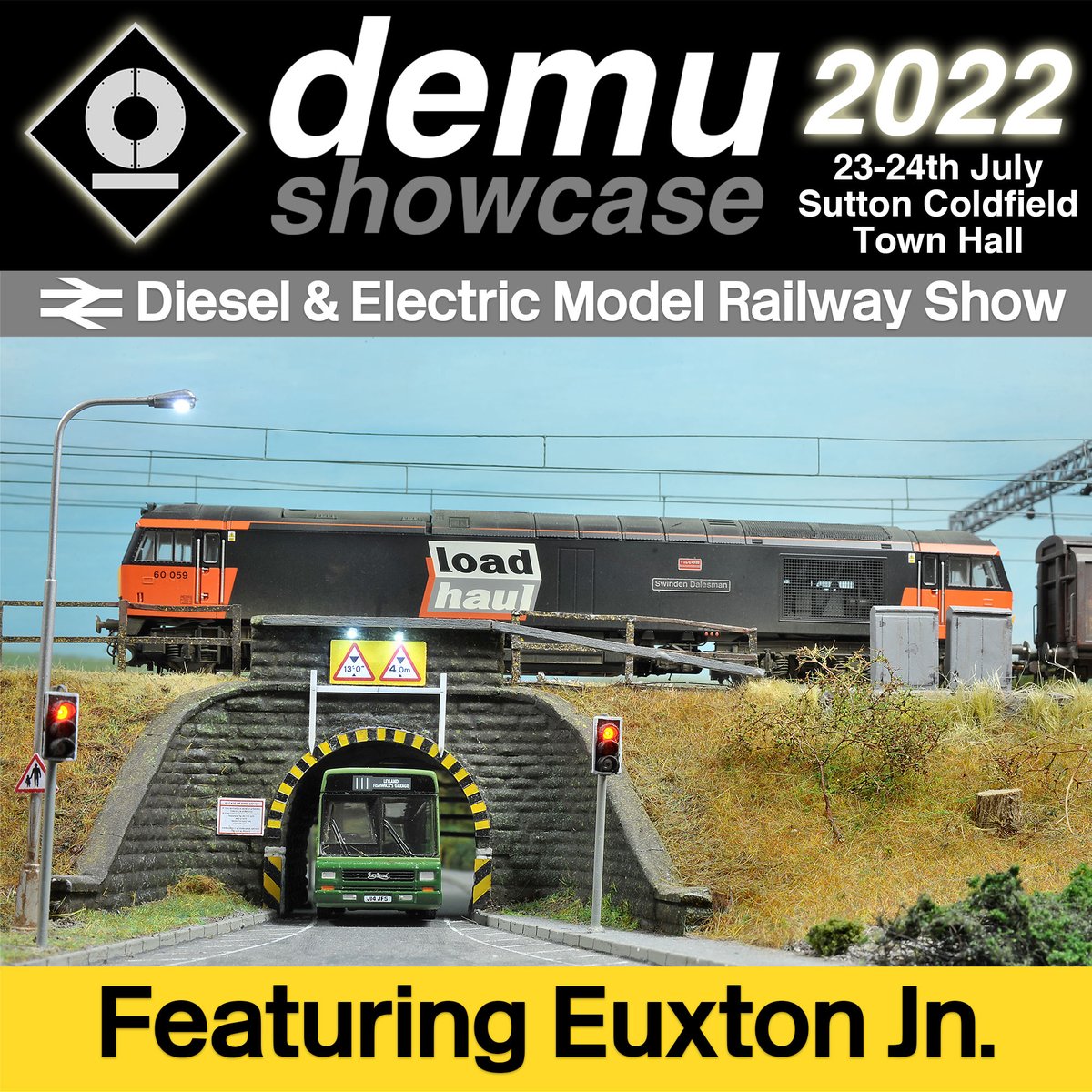 DEMU (Diesel and Electric Modellers United) is the UK's only society dedicated to modelling the Diesel and Electric era. Come along to our annual show in July to see Euxton Junction - the West Coast Mainline in miniature!