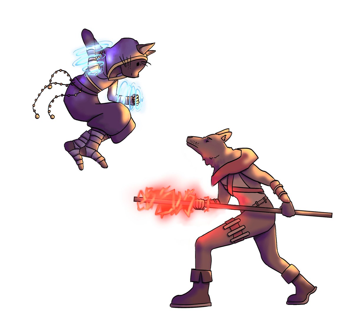 Crystaliumco's tweet photo. Hi 👋
As you can see here, we have 2 mutants fighting each other with their abilities, the cat jumps despite the fact that the wolf seems to have the high ground, you know the rest ...

#NFT #P2E #NFTCommunity #NFTProject #Whitelist #Metaverse #ARPG #NFTcollectibles #NFTGame https://t.co/Lxc16DI0y3
