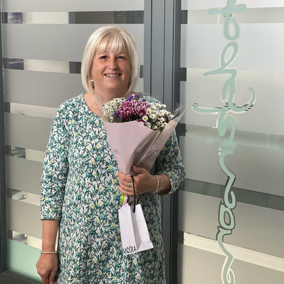 Did you know, today marks Maria Parker’s 25th working anniversary with Hodgkinsons Solicitors?
.
Maria received some special gifts from the Directors in recognition of her hard work and dedication throughout the last 25 years. 
.
Join us in congratulating Maria!
