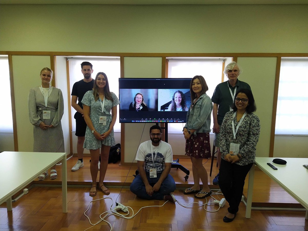 ECSCW's tweet photo. Wrapping up the last workshops and masterclasses of the pre-conference program #ECSCW2022
We hope you enjoyed it and join us at tomorrow morning for the main conference! 
Full schedule: https://t.co/umJHjTZXnD https://t.co/RAwqkQOLXN
