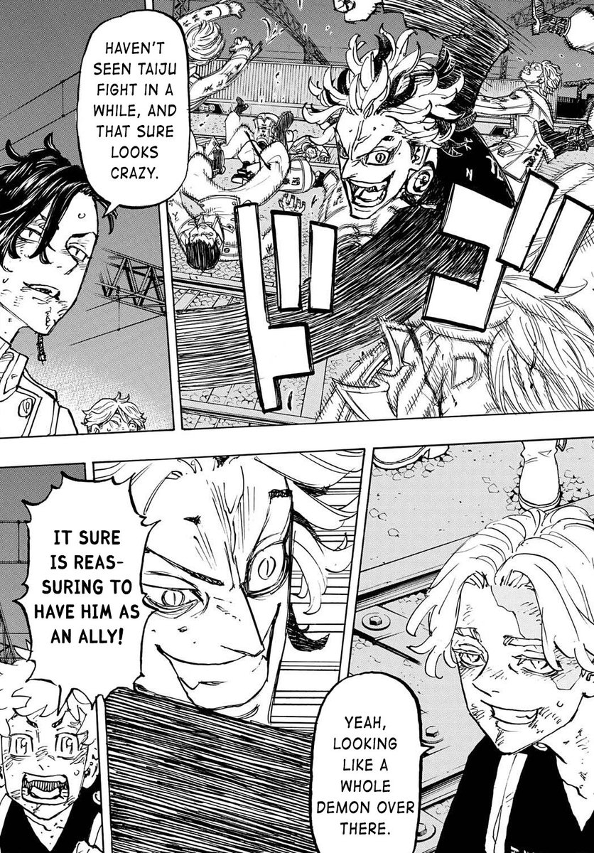keisfangs's tweet photo. #TokyoRevengers259 #TR259 

kokonui excited to see taiju in action after so long https://t.co/7SVVKJPE3w