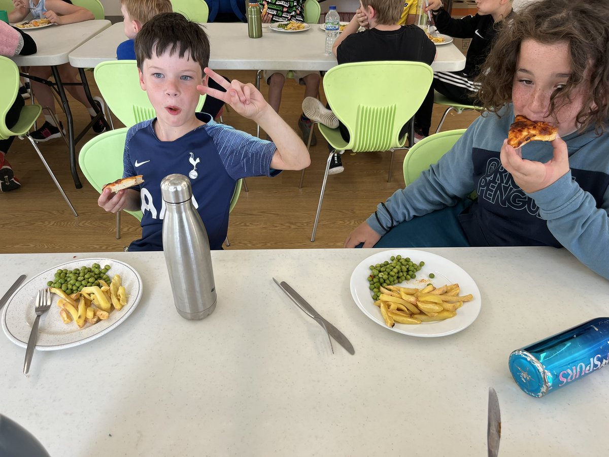 OurLady_PE's tweet photo. Dinner has been served at Hudnell Park. Lots of energy for our evening activities https://t.co/T9SeQ347EQ
