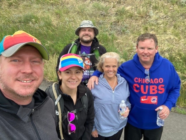 IahssChapter's tweet photo. Thank you to everyone who participated in our fundraiser! We had some great laughs, learned a thing or two and oh yes...lots of dino art! We raise $34.71 for Mental Health Colorado and $104.13 for the chapter!
#IAHSS #healthcaresecurity #fundraising #mentalhealth  #5k #hiking https://t.co/Jo7mFG4sNW
