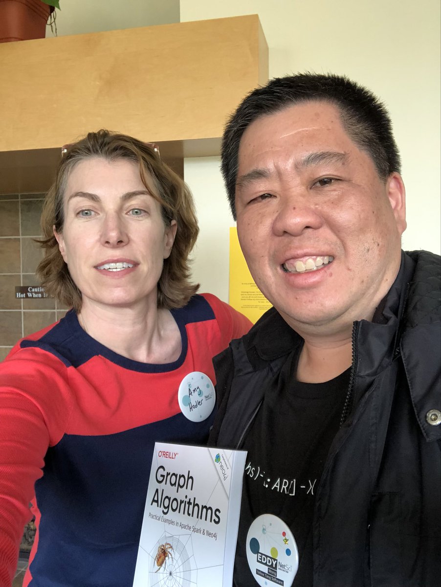 eddywongch's tweet image. Found it, at #NetSci 2019 in Burlington,VT. @amyhodler gave me a copy of the #GraphAlgoritms book and we hanged out for the rest of the conference.
#NetworkScience #graphs