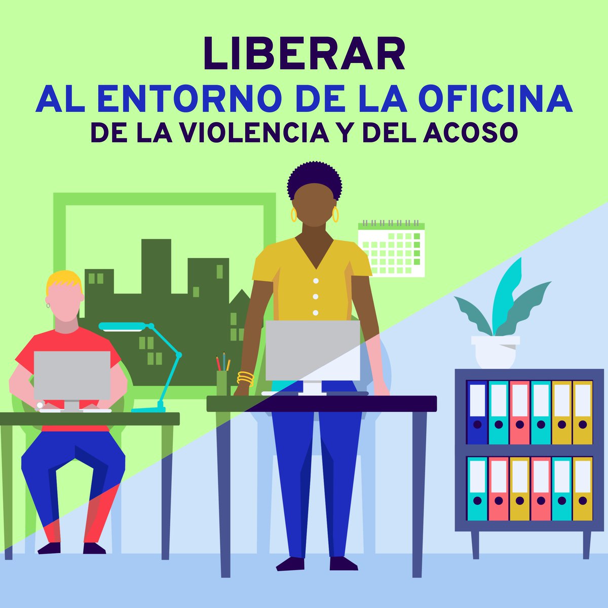 OITnoticias's tweet photo. La violencia y el acoso contra las mujeres son una de las formas más persistentes de discriminación.

Un mejor futuro laboral pasa por proteger el derecho a no padecer ni Violencia ni Acoso.

Más info: https://t.co/3PbSG1SGtx 

#RatificarC190 https://t.co/gHr6mzZ1Hn