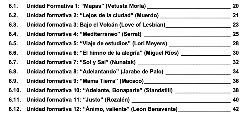 PJConesa's tweet photo. Así se llaman las 12 unidades programadas que tengo para Ciencias Sociales. 

A ver si adivinas de qué va cada unidad. https://t.co/guUnw93IMc