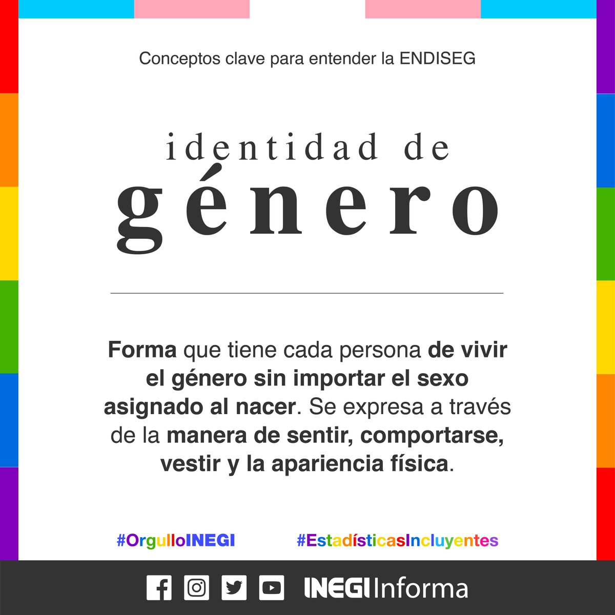 INEGI_INFORMA's tweet photo. Conoce los conceptos clave para interpretar los resultados de la primera Encuesta Nacional sobre Diversidad Sexual y de Género #ENDISEG 2021 del #INEGI 👉https://t.co/yFba2Pj1e3  #EstadísticasIncluyentes 1/2 https://t.co/WlBm6hsCLo