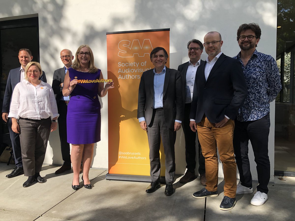 Delighted to have a new <a href="/saabrussels/">SAA</a> board of directors to work with for the next 3 years!
Welcome to 2 new members of the board: LITA of Slovakia and Copyswede of Sweden.
#WeLoveAuthors