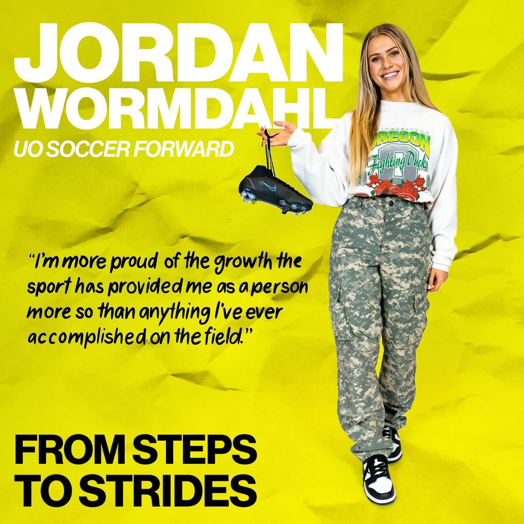 UO Women In Flight (@uowomeninflight) on Twitter photo Jordan Wormdahl, a forward for <a href="/OregonSoccer/">Oregon Ducks Soccer</a>, is one of 53 student-athletes who graduated from the University of Oregon this academic year. Like many student-athletes, lessons learned through sport have shaped her into the person she is today.
Learn more: bit.ly/3nl5h6z Jordan Wormdahl, a forward for <a href="/OregonSoccer/">Oregon Ducks Soccer</a>, is one of 53 student-athletes who graduated from the University of Oregon this academic year. Like many student-athletes, lessons learned through sport have shaped her into the person she is today.
Learn more: bit.ly/3nl5h6z