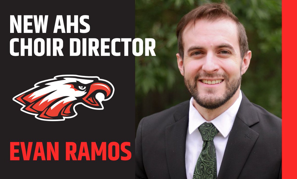 ArgyleISD's tweet photo. Welcome New Argyle High School Choir Director Evan Ramos! 👏🎵

Ramos has more than 15 years of experience in public education and served as the Assistant Choir Director at Carroll Senior High School since 2015.

Get to know Mr. Ramos ➡️ https://t.co/Ao96C6XfoX https://t.co/EkMgPZgZb7