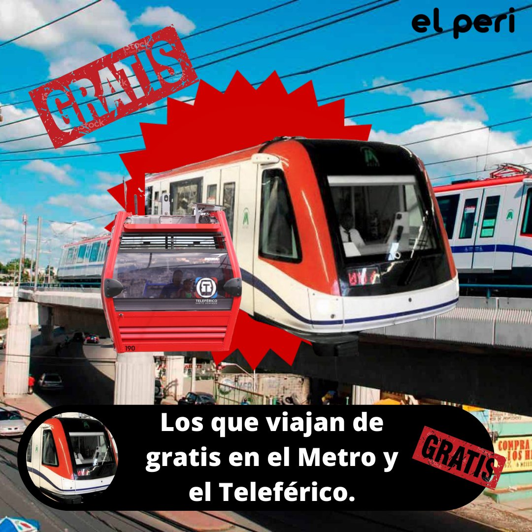 elperidr's tweet photo. Los que viajan de gratis en el Metro y el Teleférico
Son favorecidos militares, policías, atletas de alto rendimiento y niños hasta determinada estatura. https://t.co/rGO5zoyXN9