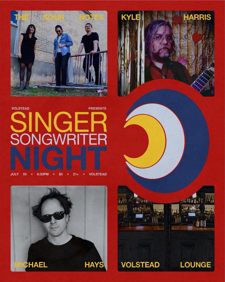 We’re at @volsteadlounge with Kyle from <a href="/diamondcenter/">The Diamond Center</a> &amp; Michael Hays on 7/5 via <a href="/thenothingsong/">Trish Connelly</a>: bit.ly/volsteadjuly