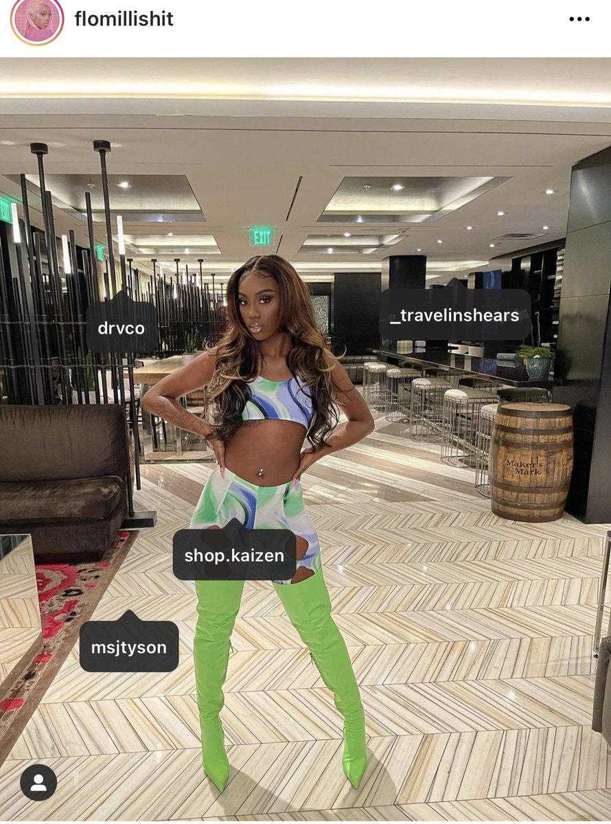 NayeKaizen's tweet photo. I appreciate @_FloMilli and @themonaleo because they both wore @SHOPKAIZEN and tagged me! 🥲💗 as a small brand I need that. And it only takes 1 second!! https://t.co/70caD6PolQ