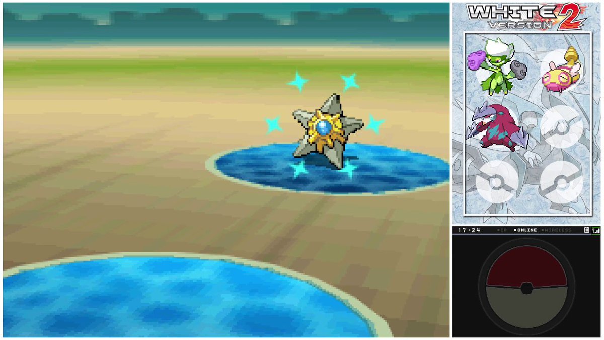 Shiny Staryu after 8,650 rippling water encounters! ✨

Phase 1 for wild 20% Starmie for my fully evolved pass power challenge through White 2!