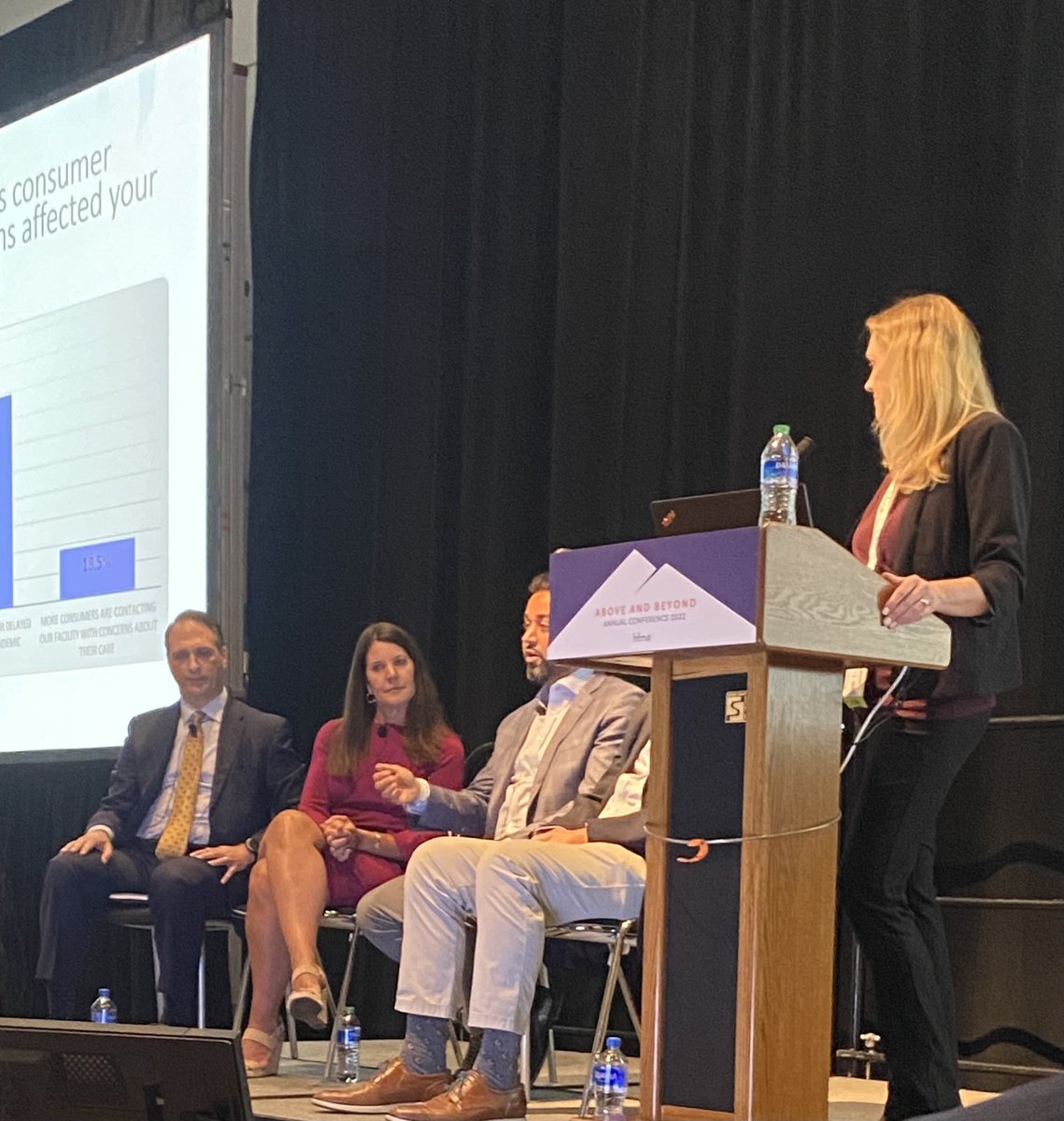wattj's tweet photo. Danielle Solomon ⁦@FORVIS⁩ share insight at HFMA Annual Conference on Trust in Healthcare as part of the 2030 Project.  #WeAreForvis #healthcare https://t.co/TwjuoKWrPT