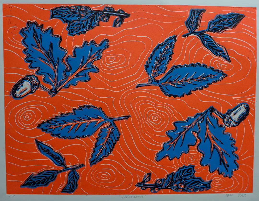 jamesfoxtextile's tweet photo. 3 colour reduction lino prints.
SOMETHING IN COMMON 
At Blackwell Arts and Crafts House in Windermere. 
Half the profit going to @LDHAS_charity 
#WhoOwnsEngland
@lakelandarts https://t.co/yDfZAD33X3