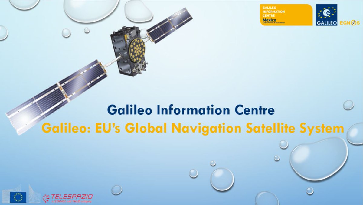 📢📢 Do not miss the Webinar “Galileo: The EU’s Global Navigation Satellite System" that will take place online on July 12, 2022 (in english).
More information and registration: 👉 galileoic-mexico.com/webinar/
