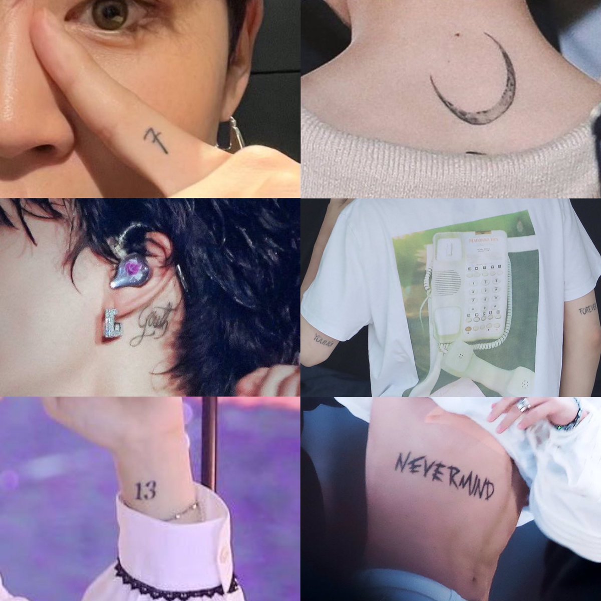 JIMIN’S PRETTY TATTOOS