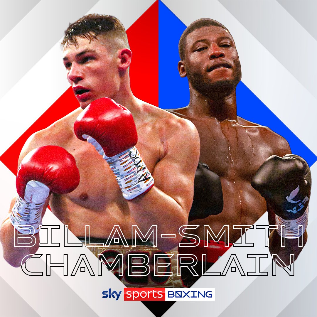 SkySportsBoxing's tweet photo. The domestic dust up we've all been waiting for 🔥

𝗖𝗛𝗥𝗜𝗦 𝗕𝗜𝗟𝗟𝗔𝗠-𝗦𝗠𝗜𝗧𝗛 𝘃𝘀 𝗜𝗦𝗔𝗔𝗖 𝗖𝗛𝗔𝗠𝗕𝗘𝗥𝗟𝗔𝗜𝗡
📅  SATURDAY 30TH JULY

@boxxer | @ChrisBillam | @IChamberlain_ https://t.co/v1lsBf2Pzt