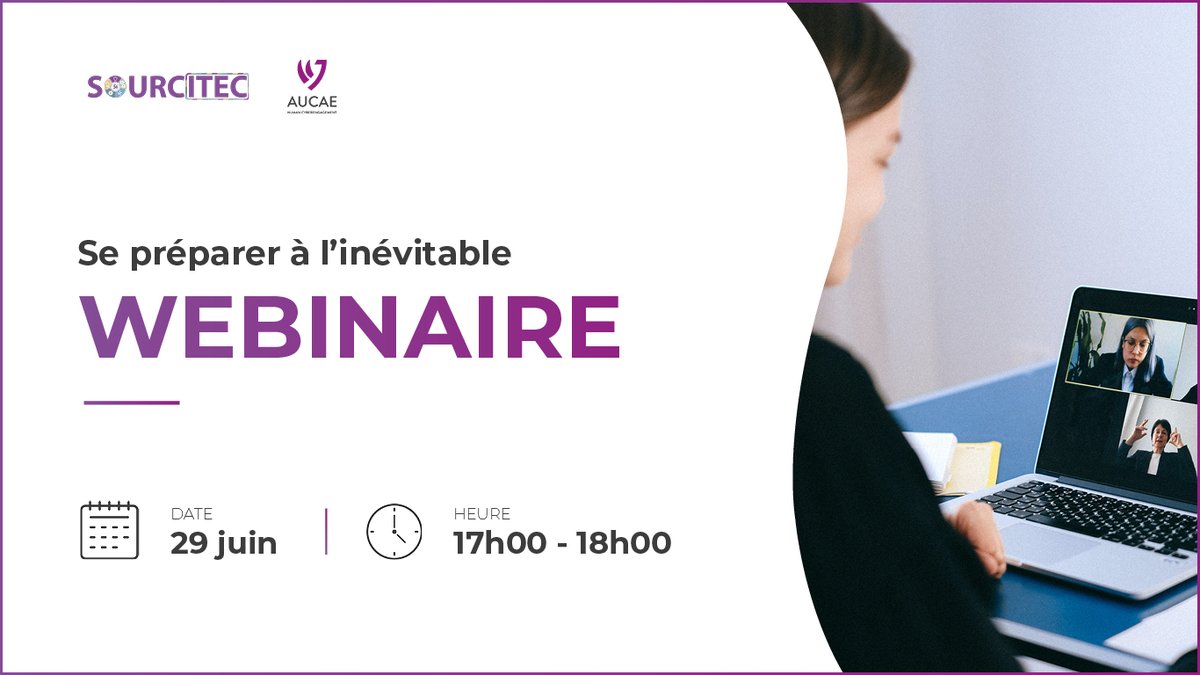 SourcitecSAS's tweet photo. Rappelez-vous ! #SourcITEC et #Aucae organisent un #webinaire le mercredi 29 juin 2022 à 17h00 animé par les spécialistes des 2 sociétés, il abordera les points essentiels pour assurer la #resilience de vos organisations. Inscrivez vous : https://t.co/2ajH883Z9a
#cybersecurite https://t.co/AZbaSAoRn6