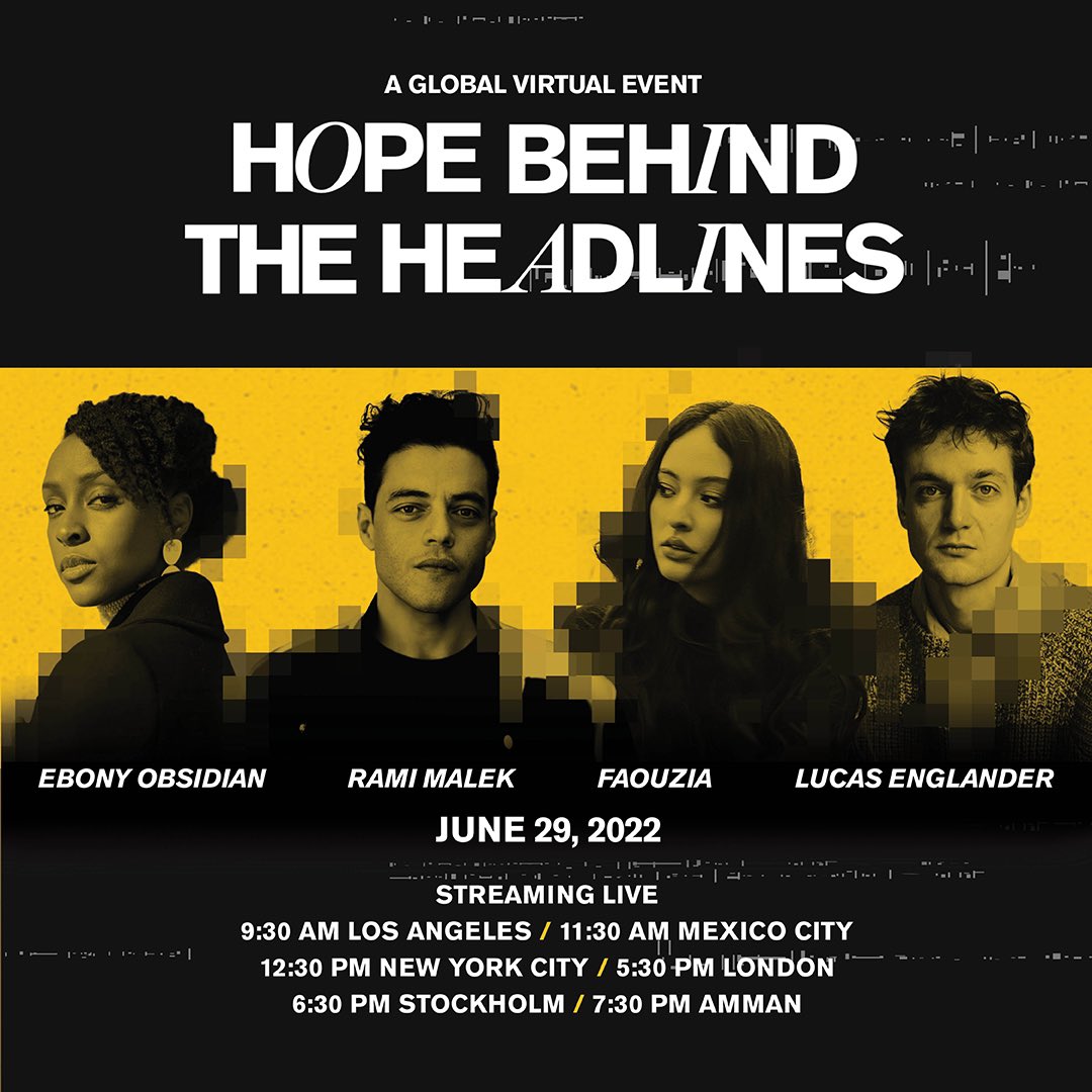 Proud to be a part of @RESCUEorg's Global Virtual Event, Hope Behind The Headlines, highlighting how IRC's clients, staff, and donors are keeping hope alive in the most difficult of circumstances. Please join us! Register here:  register.rescue.org/2O8r5Z?rt=FM7T…
