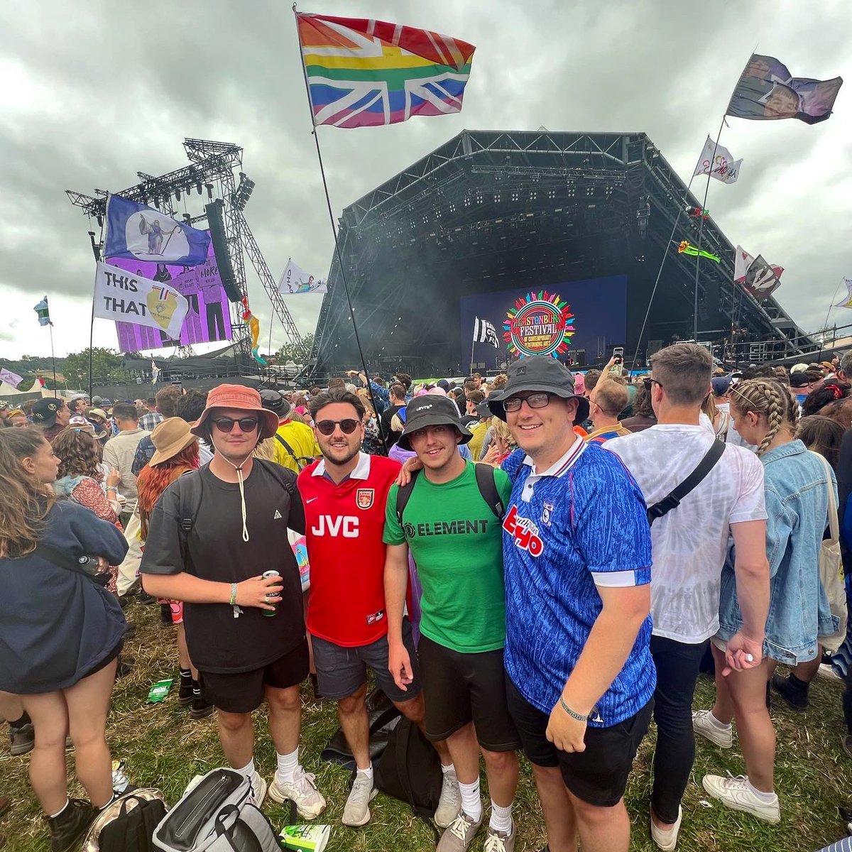 RyanMorley4's tweet photo. Great weekend at @glastonbury 🎉

Well worth the 990 day wait 😆 https://t.co/1TDcU7SsLL