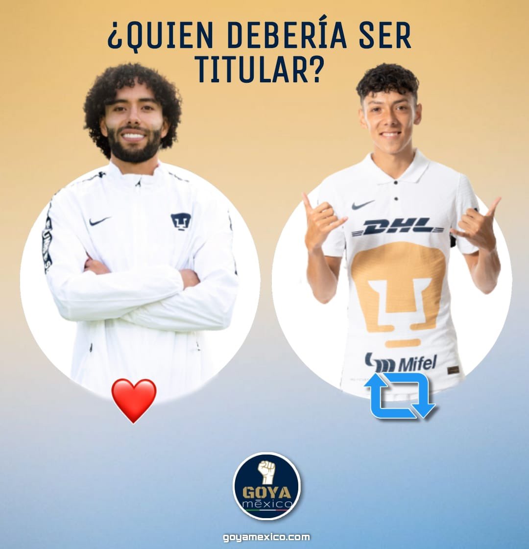 Cesar Huerta no estaría disponible para el partido de este Domingo y todo pinta para que el joven Ruvalcaba inicie ante Xolos.

Pero, ya iniciado el torneo, ¿A quien te gustaría que fuera titular? ¿O como los acomodarías?🤔