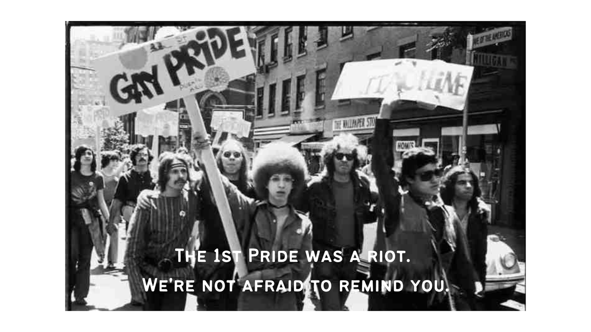 PrideatWork's tweet photo. Today is the 53rd anniversary of Stonewall. We honor our LGBTQ+ elders today and vow to keep fighting.
@AFLCIO https://t.co/HfYbfSJ8qP
