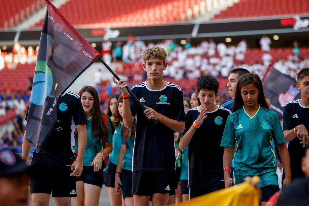 Os compartimos esta imagen del fin de semana donde la familia #AcademiaIFF participó en el <a href="/madcupofficial/">MADCUP</a> 💙🖤💙

¡Cómo disfrutamos! 
#madridfutbol #fútbol #madrid