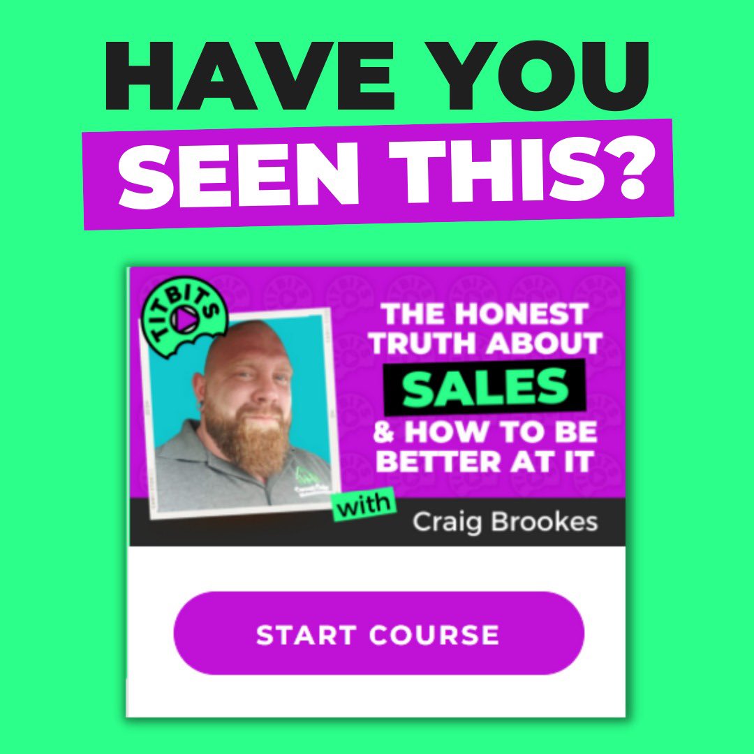 We could all do with a little help when it comes to #selling, right? 👋

So if you’re constantly ramming #sales down your target customers’ throats, it might be time you have a refresh on your sales #strategy!

Craig Brookes has shared some great tips 👉 hub.Gofounder.com