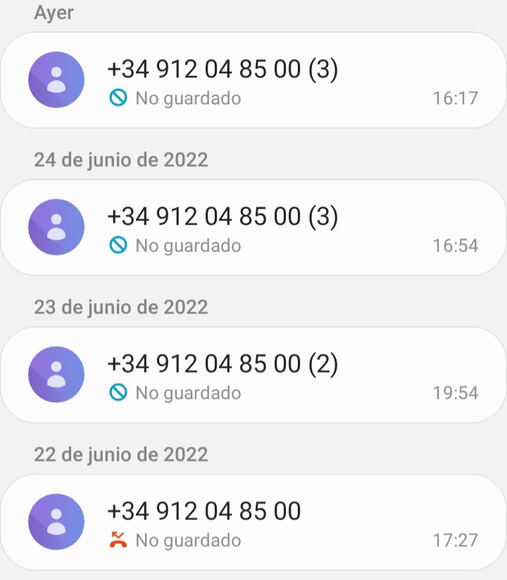 1Rosa1libro's tweet photo. #listarobinson #spam #acosotelefonico ¿Esto es normal? 🤬 https://t.co/2kSef1ubfr