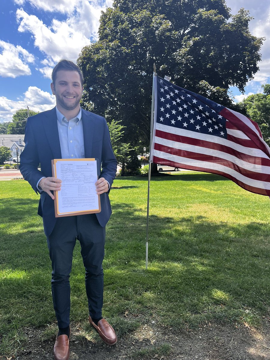 SamReadforRI's tweet photo. I am proud to announce that I am officially running for State Representative for District 66. I can’t wait to get at it! https://t.co/OCQP3OYRpV