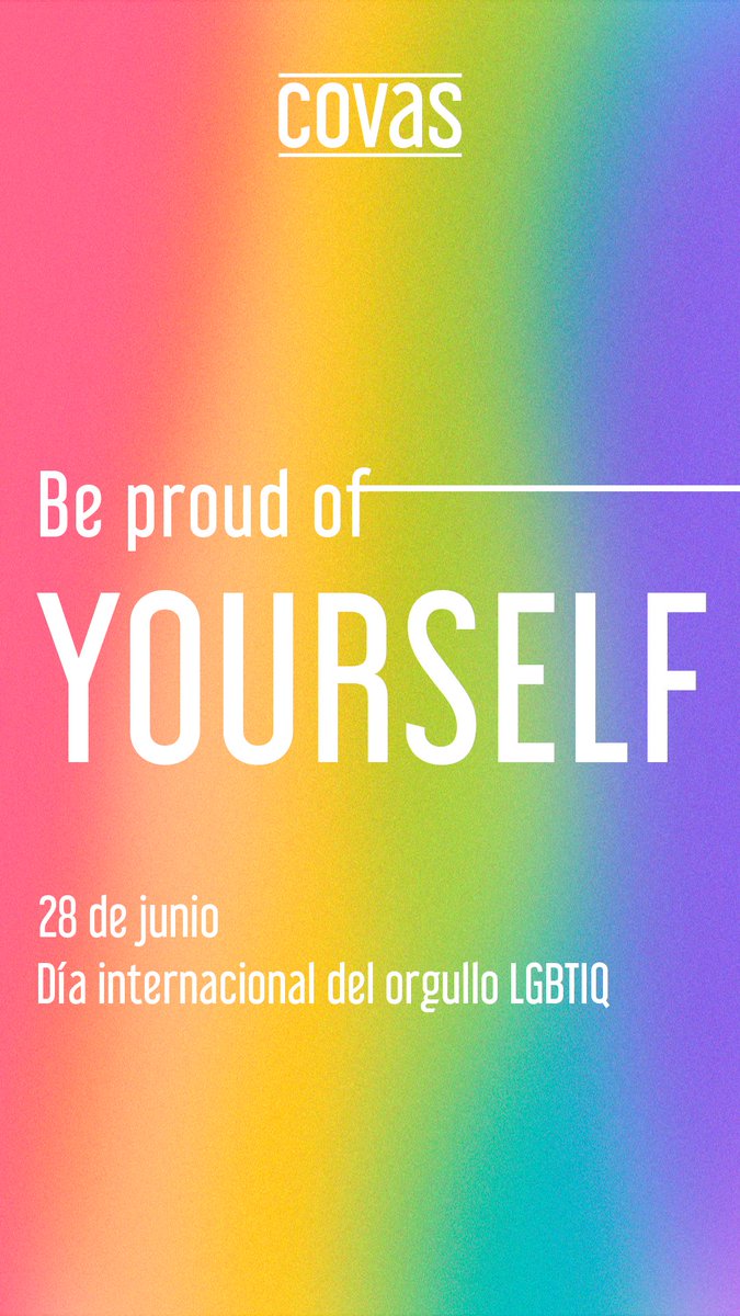 En Covas creemos que la única decisión que debes tomar es ser tu mismo! Por una Venezuela donde todos tengamos los mismos derechos! 🏳️‍🌈❤️