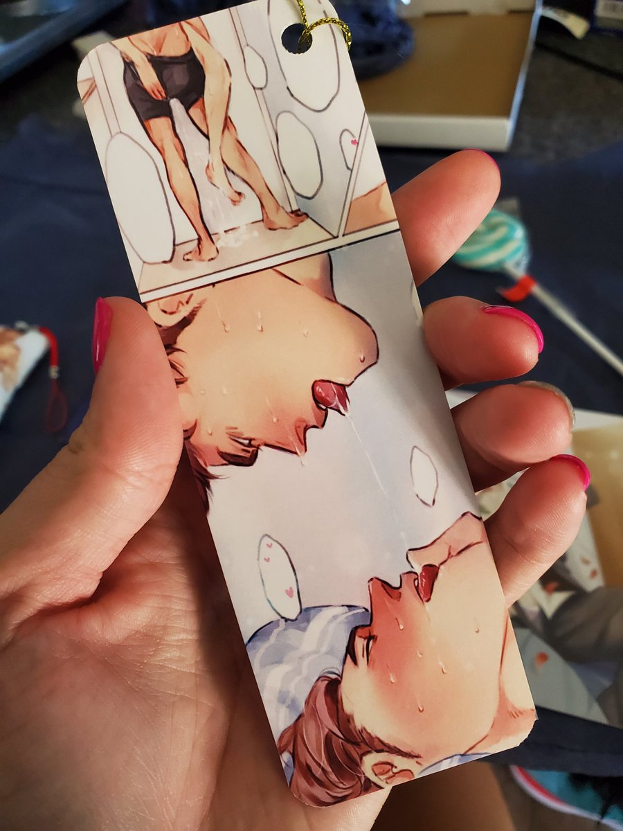 CW // NSFW

My package from the leftover sale of the <a href="/TooHardZine/">Too Hard? An 18+ UshiZine 🍑 PROJECT COMPLETE🍆</a> just arrived and I'm SO thrilled! The bookmark and Keychain are probably my favorite, but I love it ALL! Thank you so much for your hard work 🥰💕