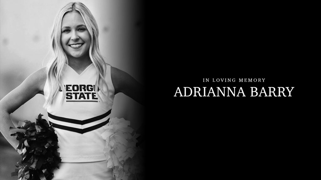 We are deeply saddened by the tragic loss of former cheerleader Adrianna Barry 💙