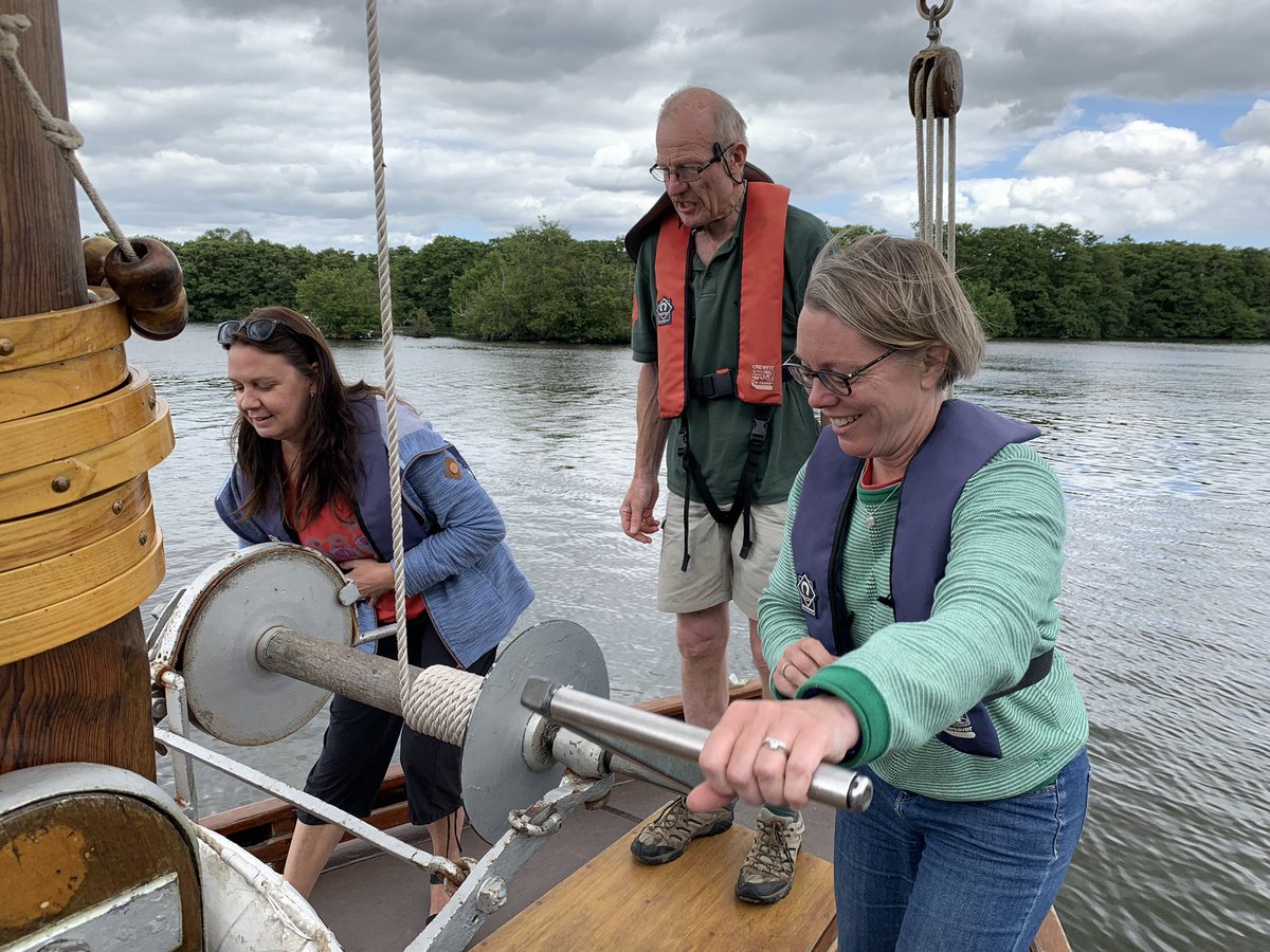 Graham Usher (@bishopnorwich) on Twitter photo A very happy day out sailing a wherry on the Norfolk Broads with the Bishop’s House team. Thank you to <a href="/WYCCT/">WherryYachtCharter</a> Wherry Yacht Charter for their gift of the day, taking us to Wroxham Broad, <a href="/Hoveton_Broad/">Hoveton Broad</a> and <a href="/SalhouseBroad/">Salhouse Broad</a> for lunch and some wild (cold) water swimming. A very happy day out sailing a wherry on the Norfolk Broads with the Bishop’s House team. Thank you to <a href="/WYCCT/">WherryYachtCharter</a> Wherry Yacht Charter for their gift of the day, taking us to Wroxham Broad, <a href="/Hoveton_Broad/">Hoveton Broad</a> and <a href="/SalhouseBroad/">Salhouse Broad</a> for lunch and some wild (cold) water swimming.