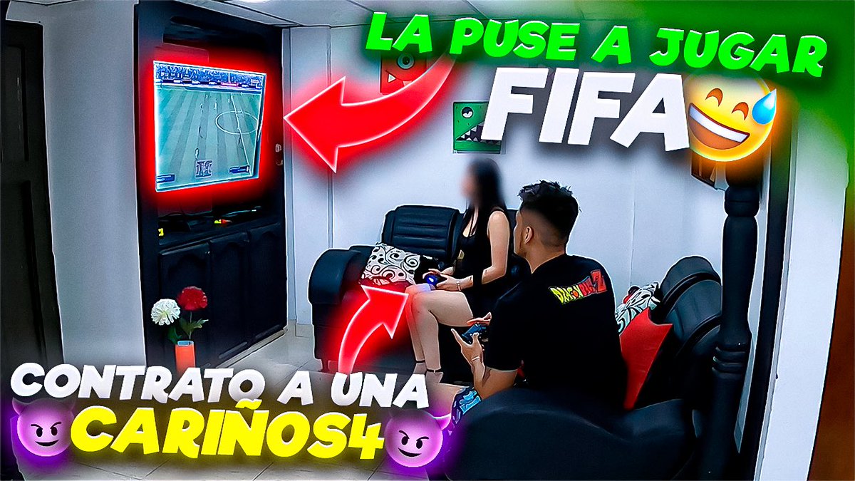 Llamo a una cariñosa y la pongo a jugar fifa jajajaja
LINK: youtu.be/iv_C-OeAYWE
Like si quieres mas bromas asi