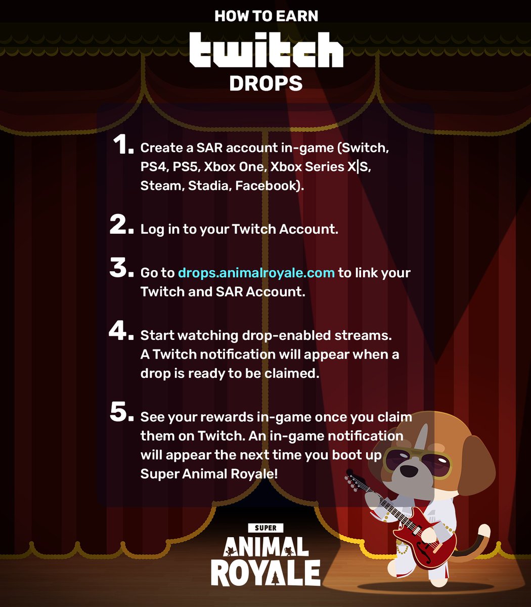 Twitch Drops - Official Super Animal Royale Wiki