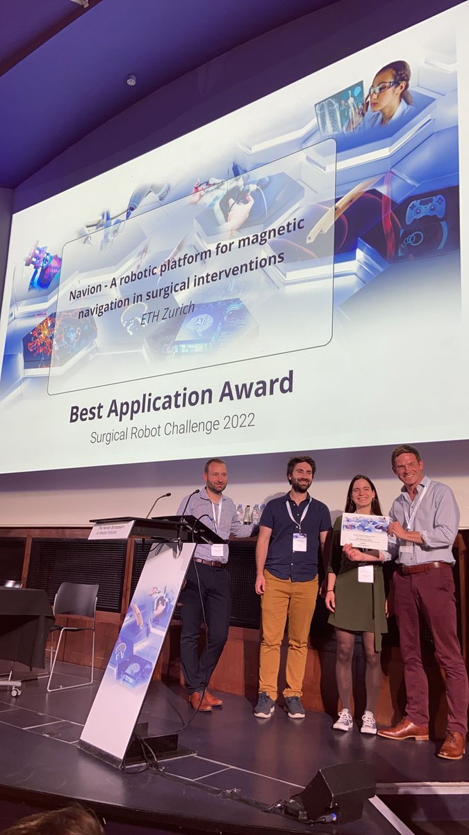 ICLHamlynRobots's tweet photo. Congratulations to all of our award recipients!! #HSMR22 👏👏 https://t.co/sAMXs1NfdE