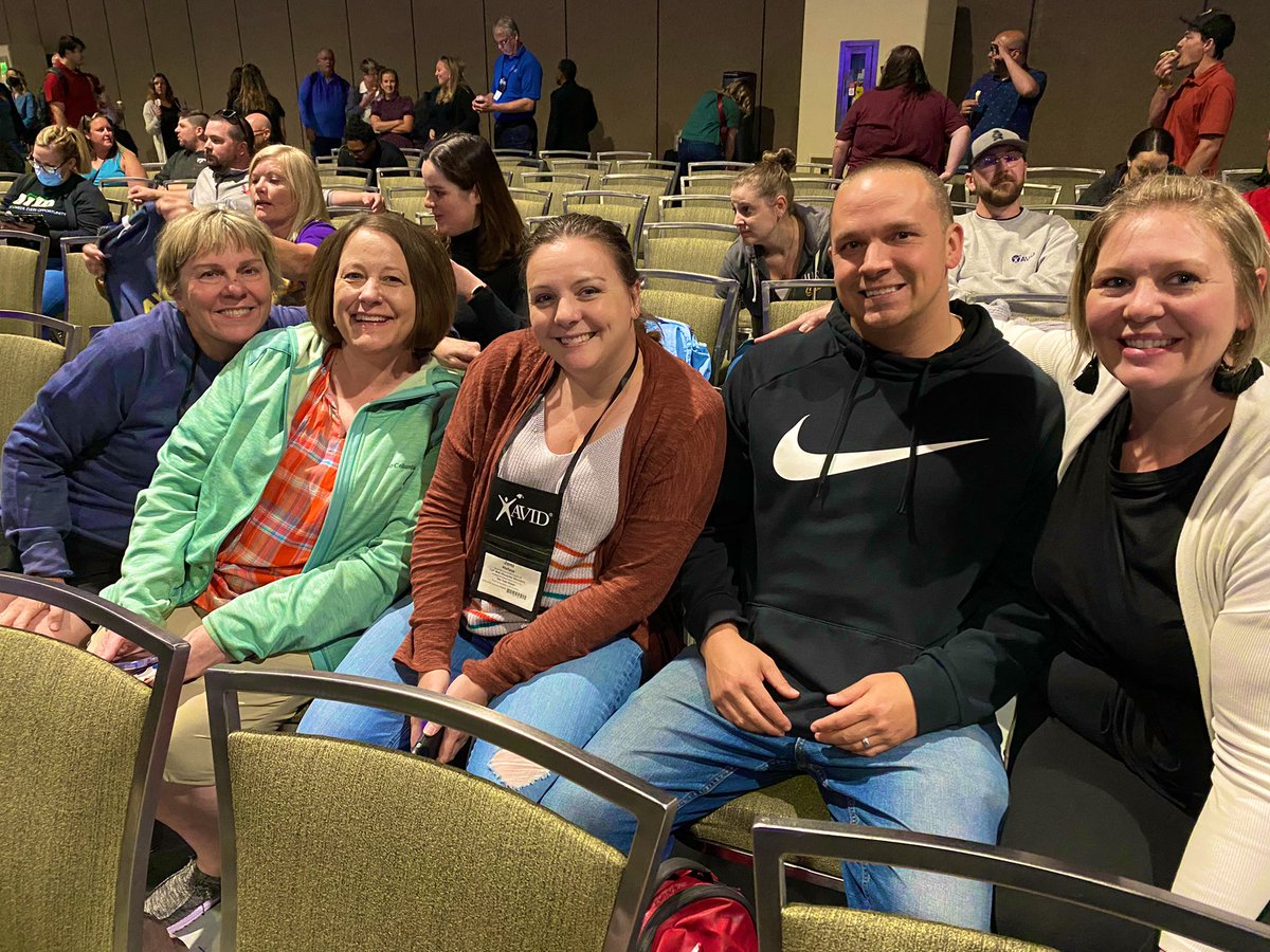 Team McCarty representing at AVID Summer Institute. #AVID4Possibility