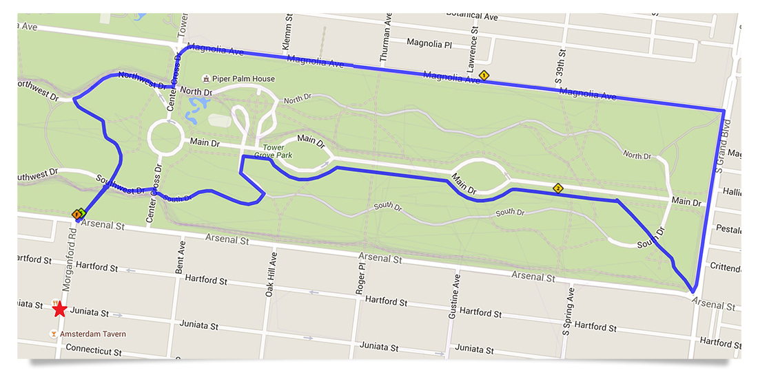 Happy's Running STL tweet media