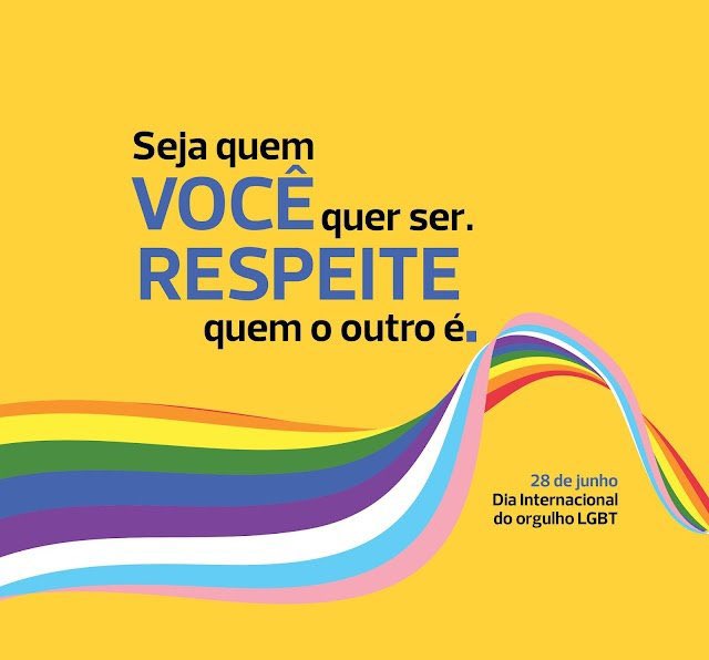 ♥️ #DiaDoOrgulho 🌈🏳️‍🌈