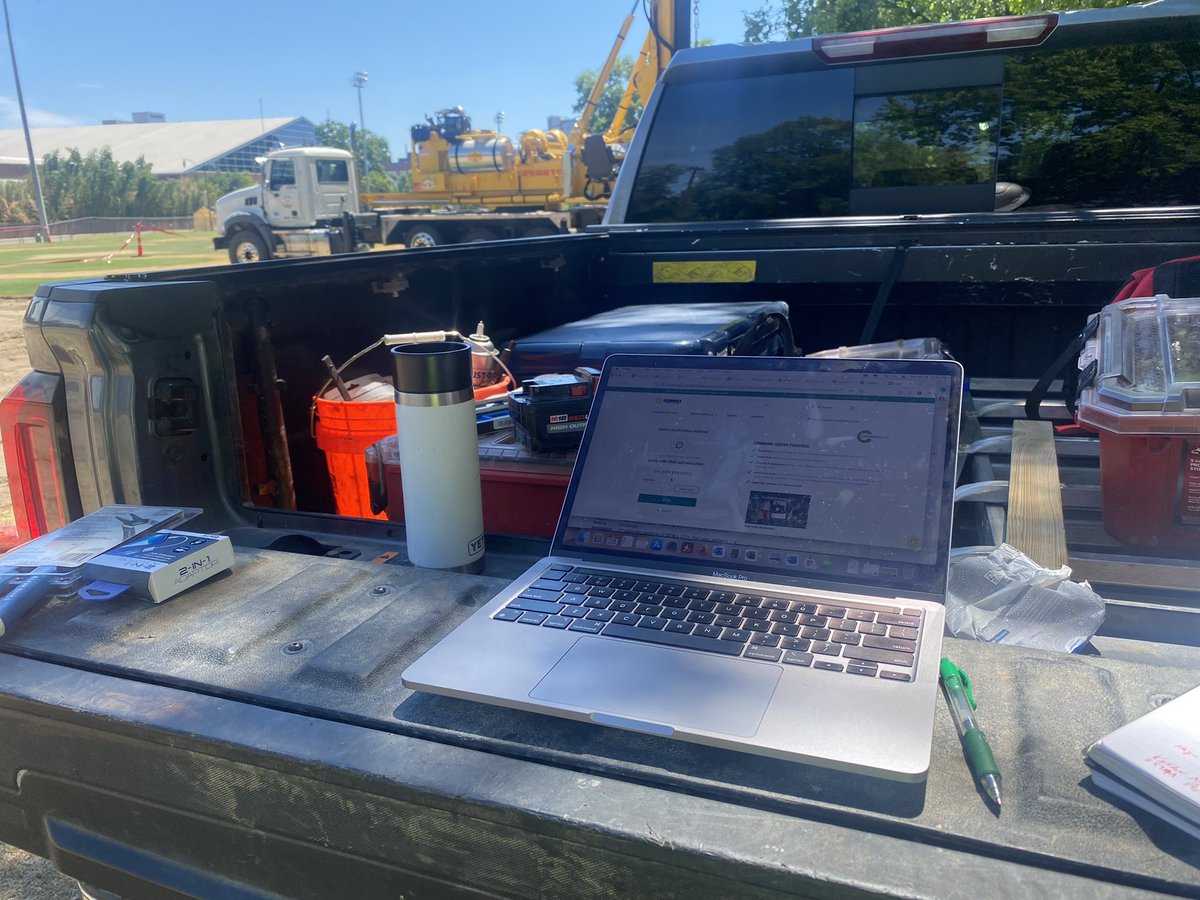 WFH is cool and all but working off the tailgate is my version of ideal