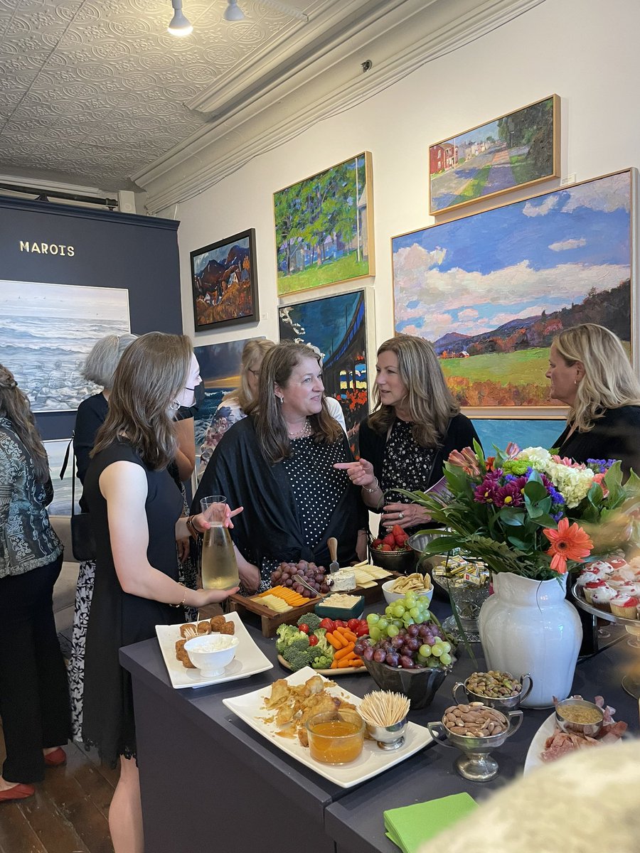 Beautiful fundraiser @trinitygalleries raising funds for our art therapy program!