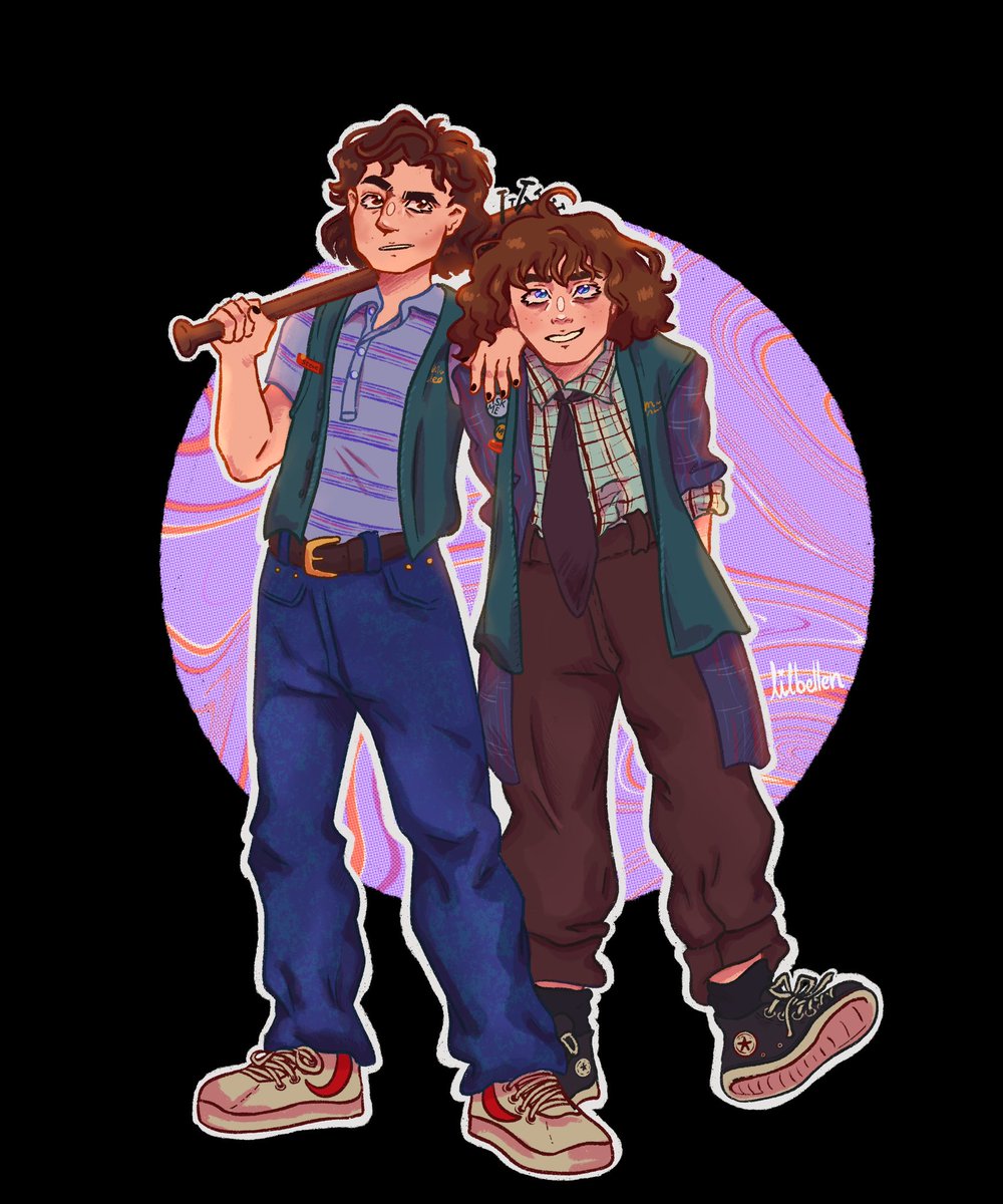 lilbellen's tweet photo. P
-
#strangerthings #strangerthibgsart #steveharrington #robinbuckley #art #illustration #procreate #drawing #digitalart #digitalartwork #artwork #digitalartist #artist #fanart https://t.co/xVyRlnFYBf