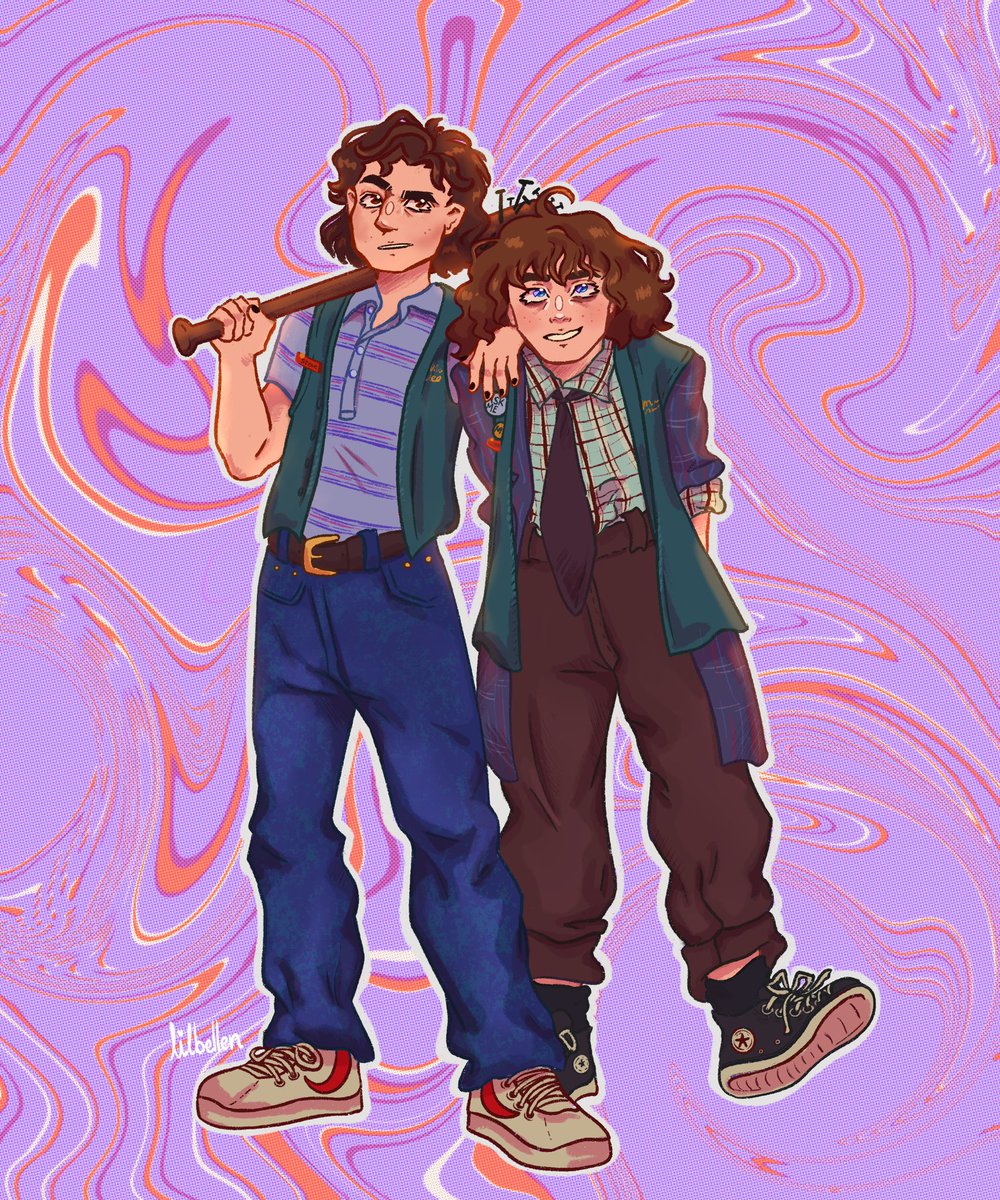 lilbellen's tweet photo. P
-
#strangerthings #strangerthibgsart #steveharrington #robinbuckley #art #illustration #procreate #drawing #digitalart #digitalartwork #artwork #digitalartist #artist #fanart https://t.co/xVyRlnFYBf