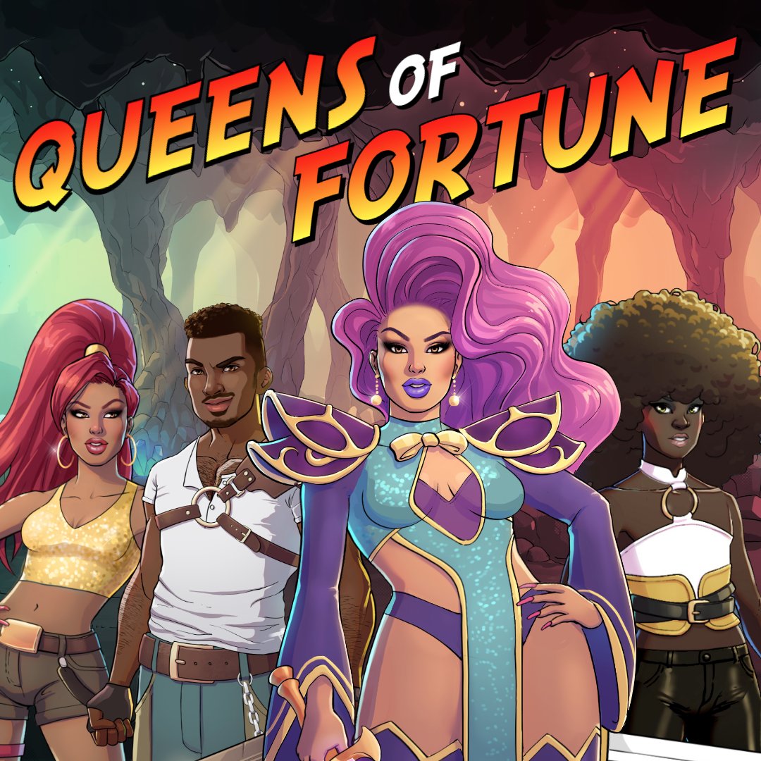 AllOut's tweet image. To celebrate #Pride, LGBTQ+ games startup (and All Out supporter! 🥰) @IncludedGames has released a special ‘Drag Queen’ edition of their character creator, from the upcoming mobile game @QueensOfFortune.

👑 Create and share your drag queen now! 👉 queensoffortune.xyz/qof-the-game