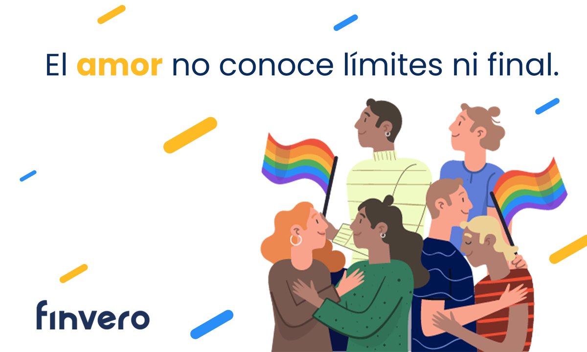finvero's tweet photo. 🏳️‍🌈Hoy 28 de Junio, conmemoramos el día del orgullo LGBT+ por lo tanto nosotros decimos “Si” a cualquier expresión de amor. El amor es demasiado hermoso para ser escondido en un closet. 🥰

#pride2022 #LGBTI #lgbtqia #pride #loveislove https://t.co/0knIJ9Awr1